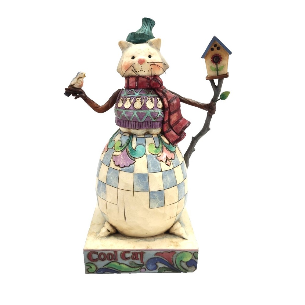 2008 Jim Shore "Cool Cat" Figurine No Box 4010626